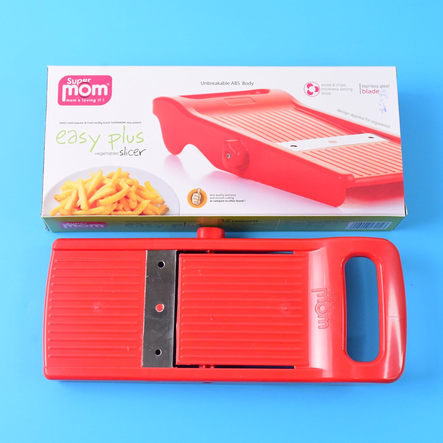 Supermom Easy Plus Vegetable Slicer (1 Pc) Supermom Easy Plus Vegetable Slicer (1 Pc)